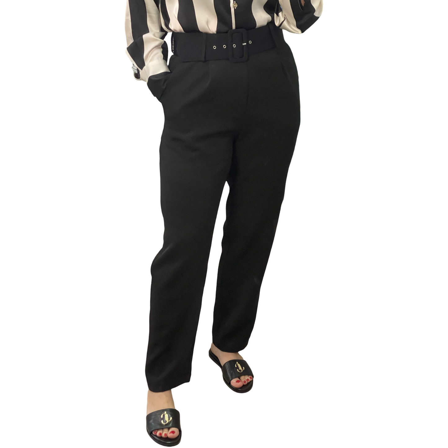 Belted Pants