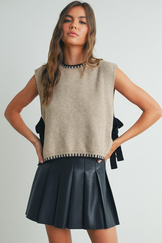 Ellie Sleeveless Sweater