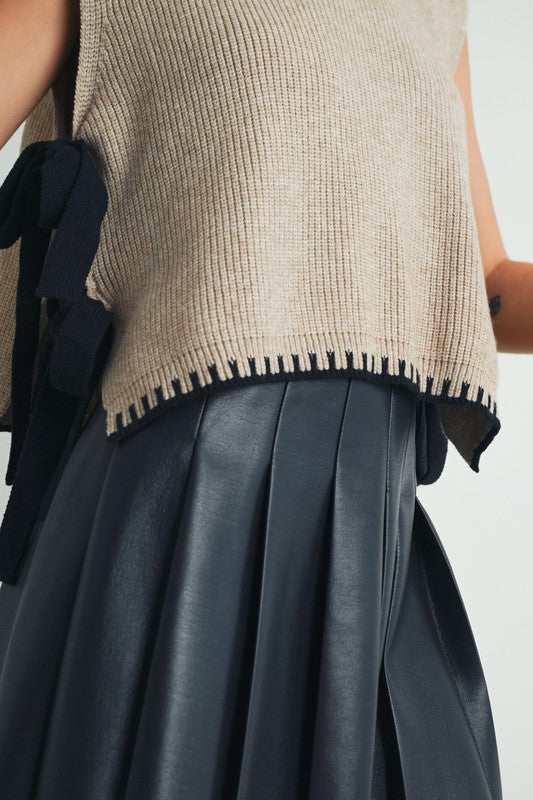 Ellie Sleeveless Sweater