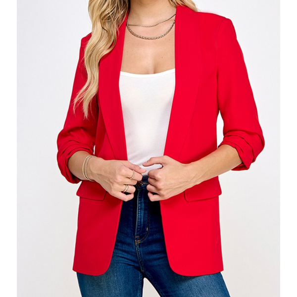 3/4 Sleeve Blazer