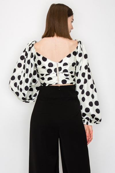 Polka Dots Blouse