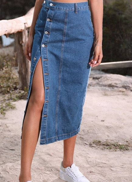 Trendy Midi Skirt