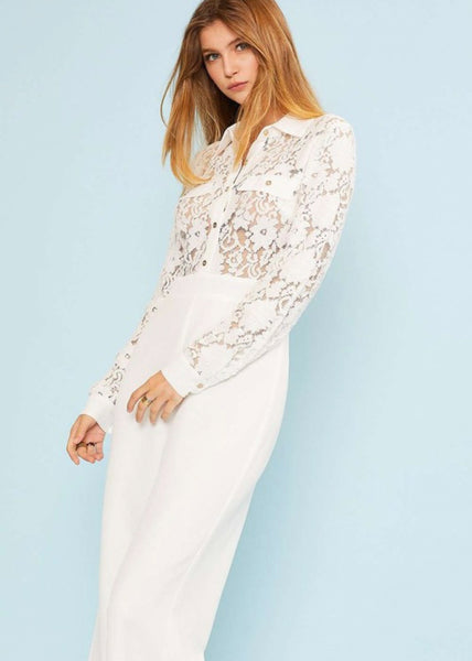 Lace Detail Jumpsuit