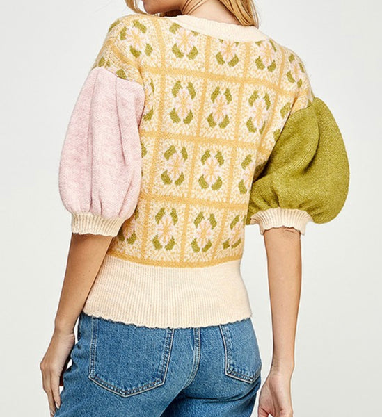 Sweet Sweater Crop Cardigan